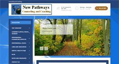 Desktop Screenshot of newpathwayscounselingandcoaching.com